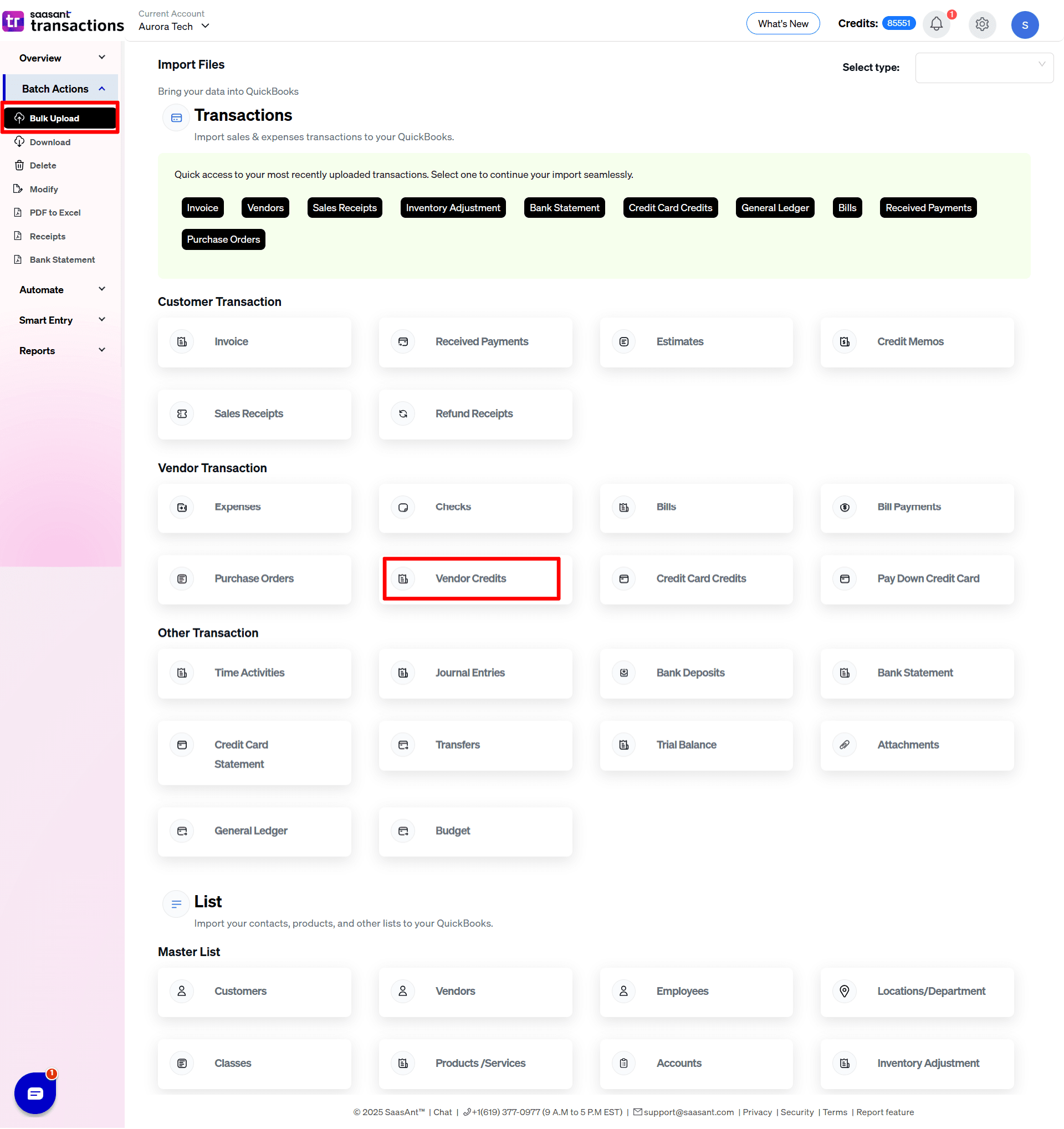 Import Vendor Credits - SaasAnt Transactions Online.png