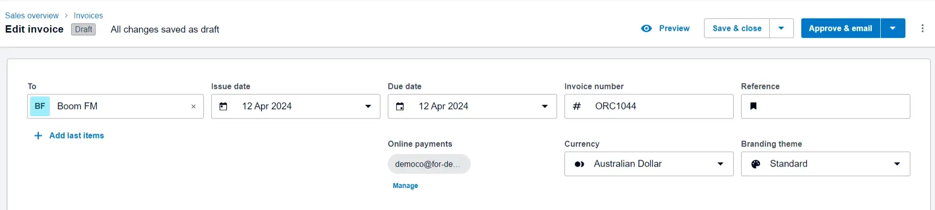 Invoicing-Create New Invoice-AU-–-Xero.webp