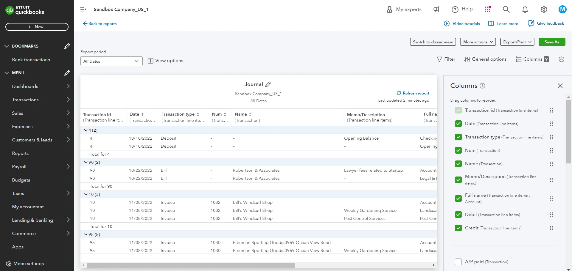 How to Find Journal Entries in QuickBooks