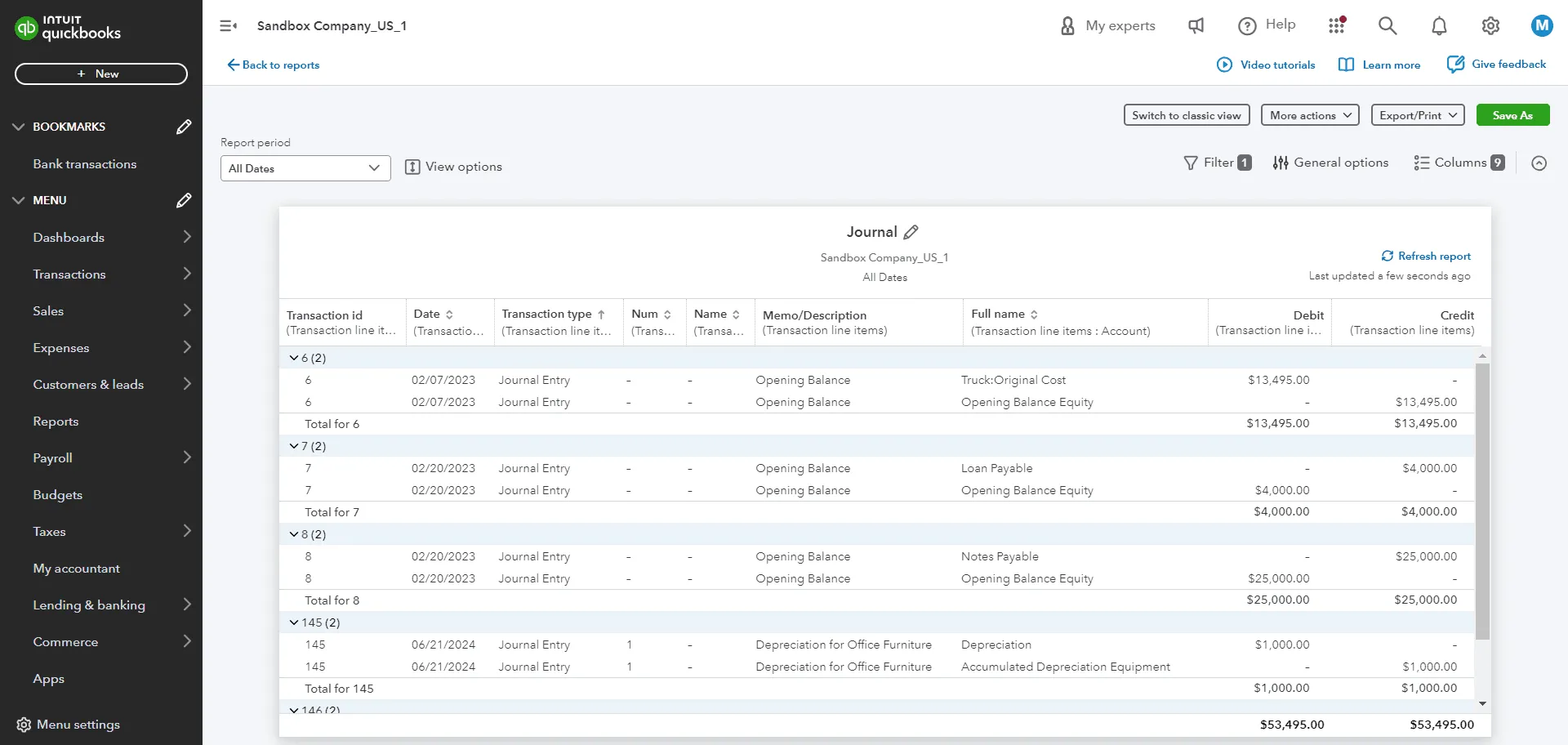 How to Find Journal Entries in QuickBooks