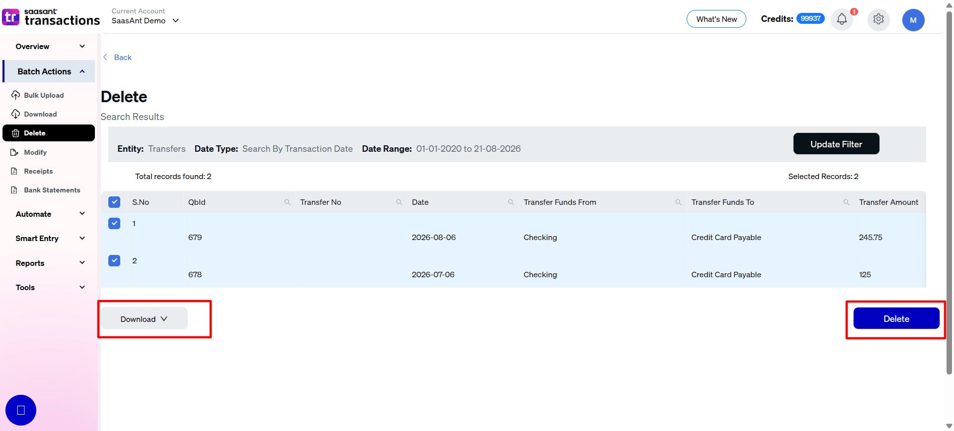 Preview Transfers in SaasAnt Transactions Online.png