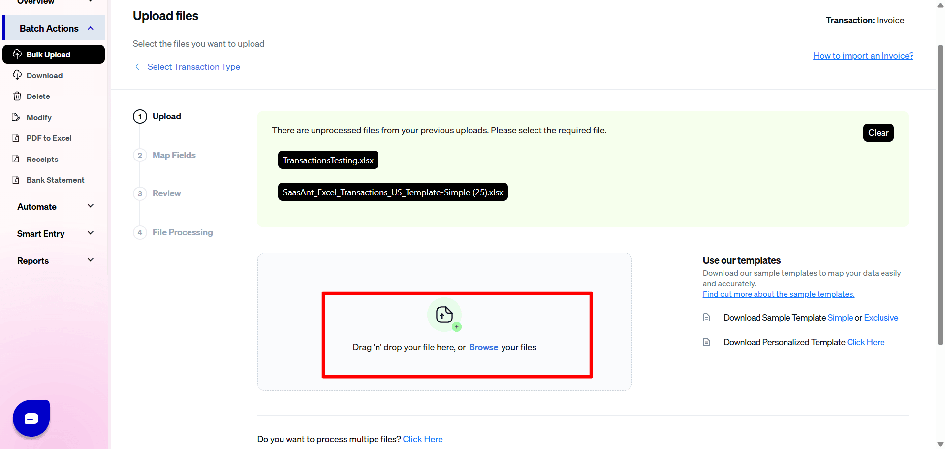 Select File Format invoice.png