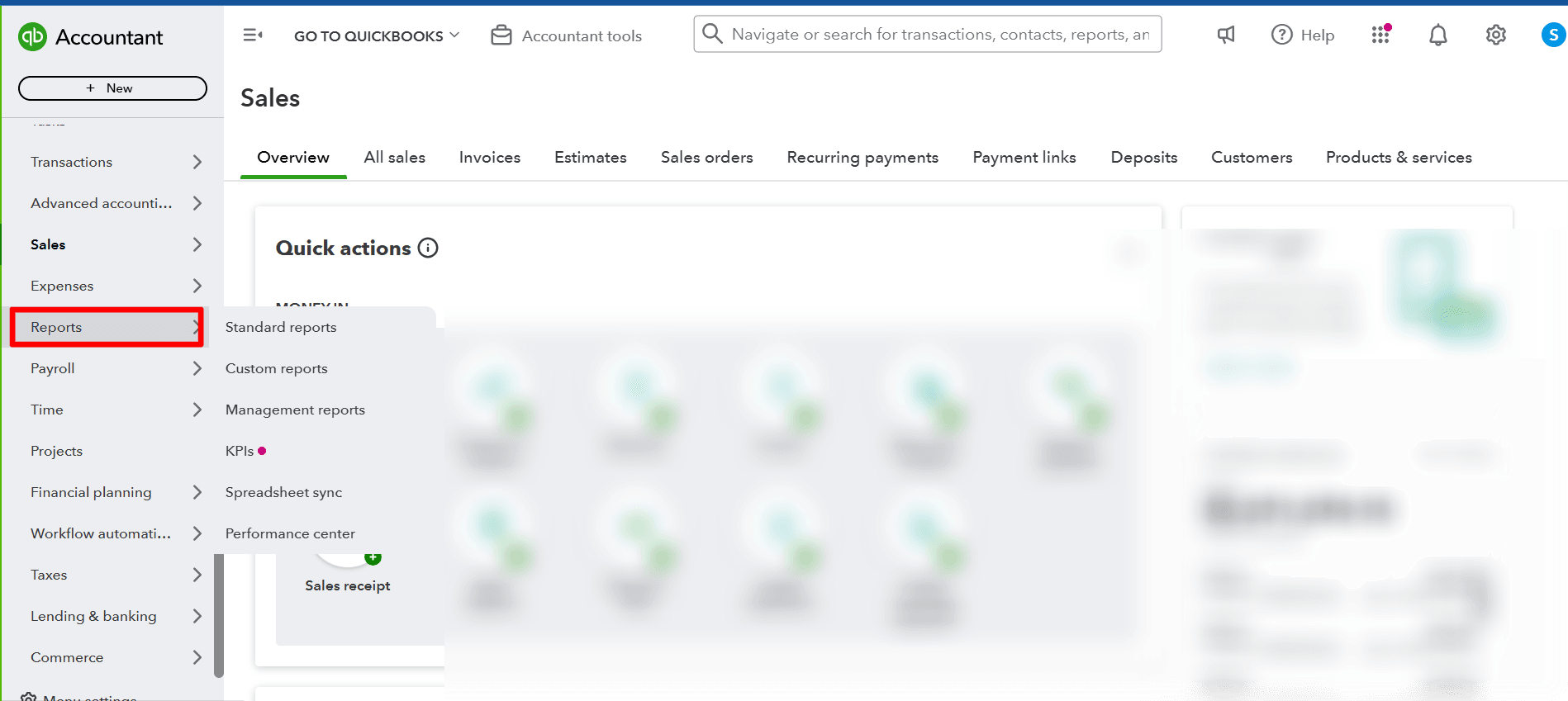 Select Reports - View Journal Entries QuickBooks Online.png