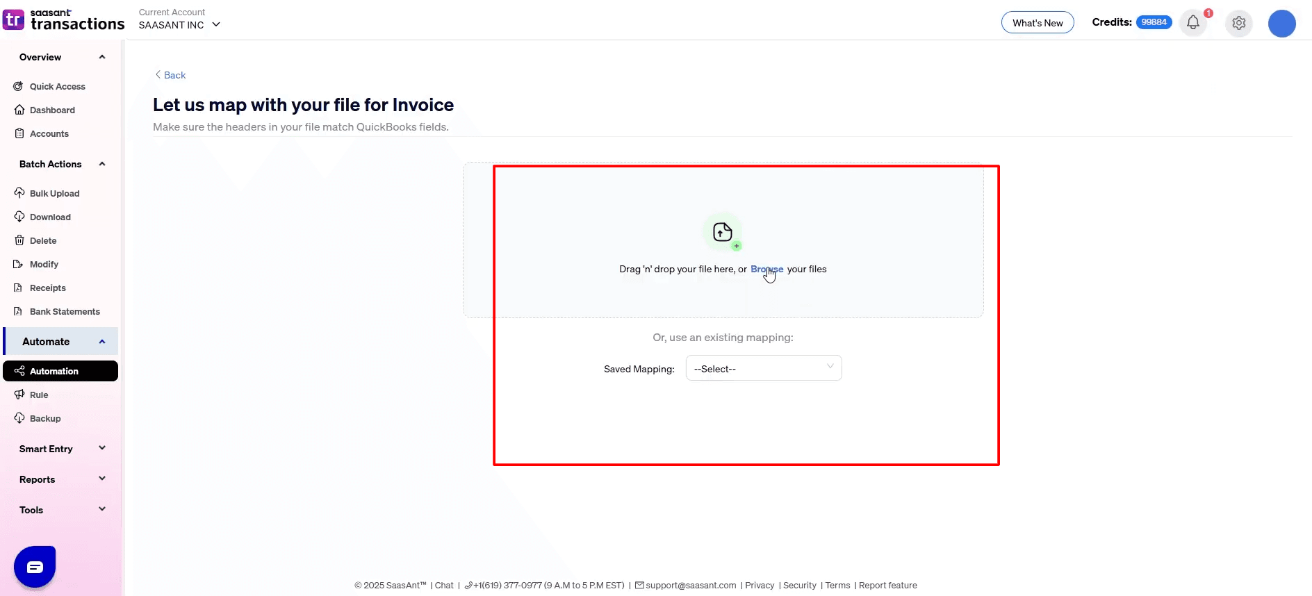 Select the Files from your Local Folder using SaasAnt Transactions Online.png