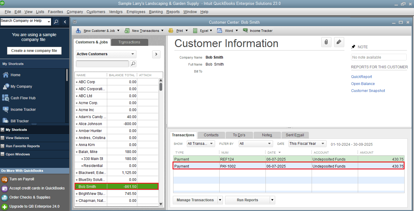 Successfull Import Payment - SaasAnt Transaction Desktop.png