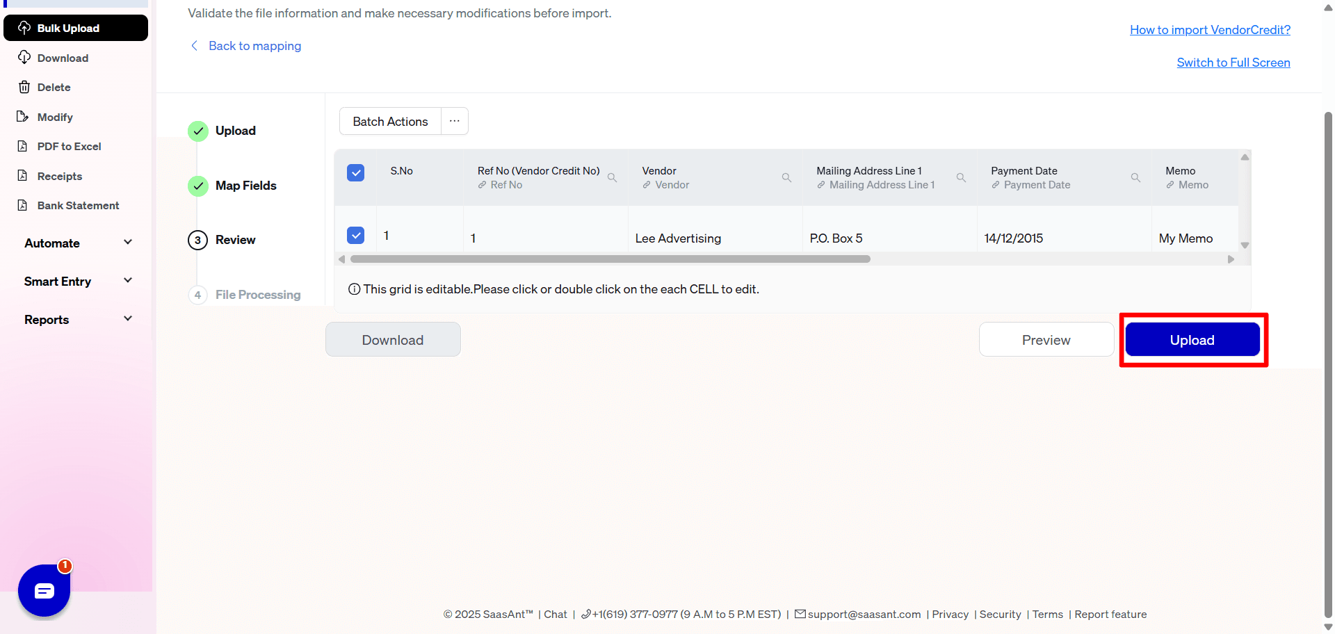 Upload Vendor Credit - SaasAnt Transactions.png