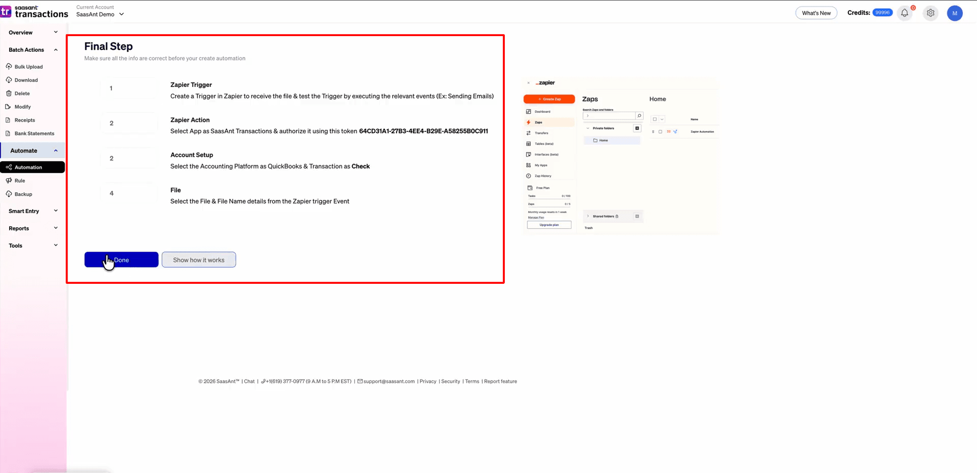 Zapier Automation Final Step in SaasAnt Transactions Online.png