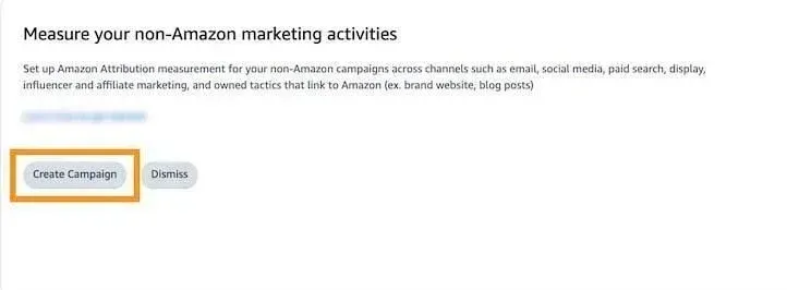 Create Campaign Amazon Seller Central