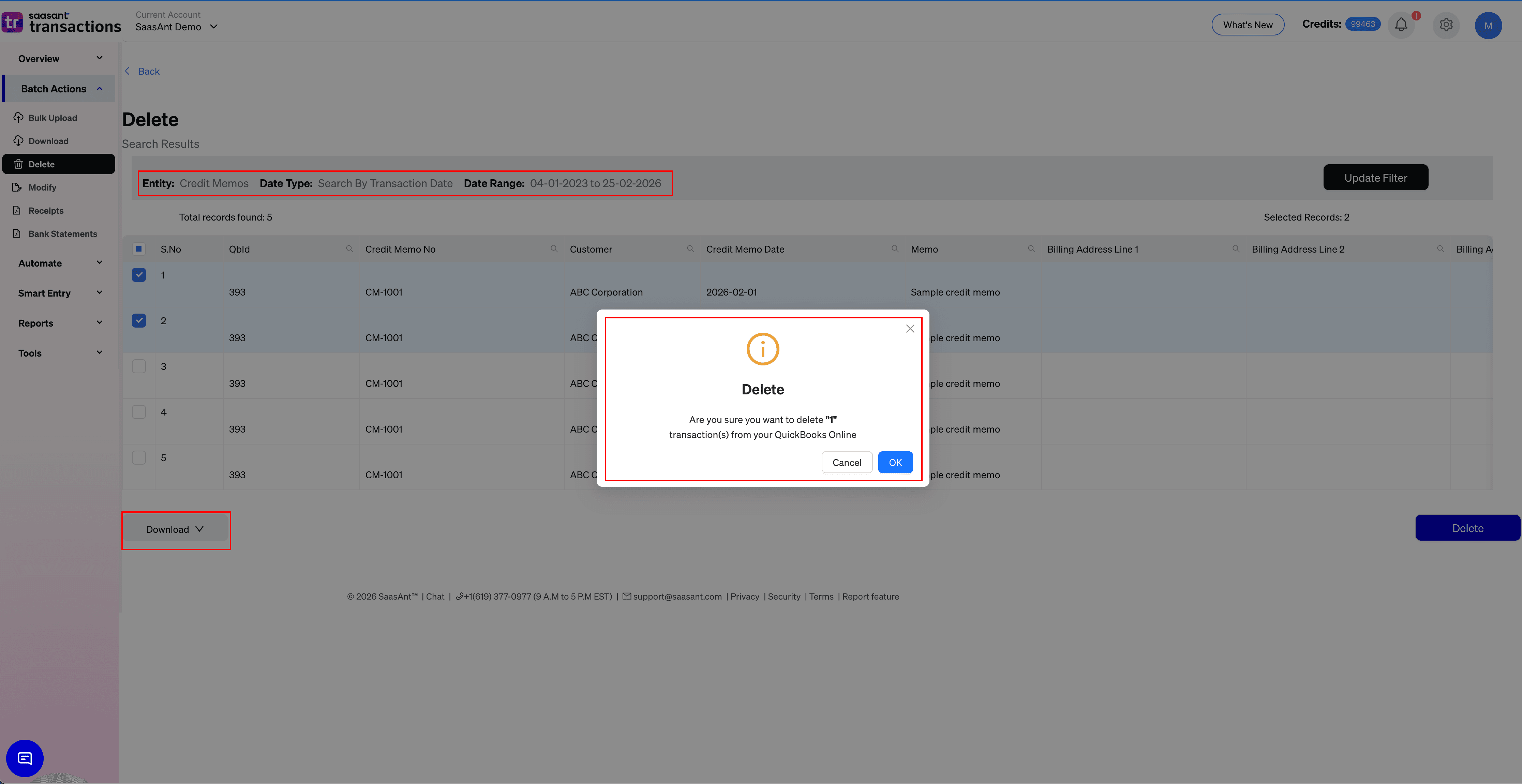 confirm delete credit memos - saasant.png