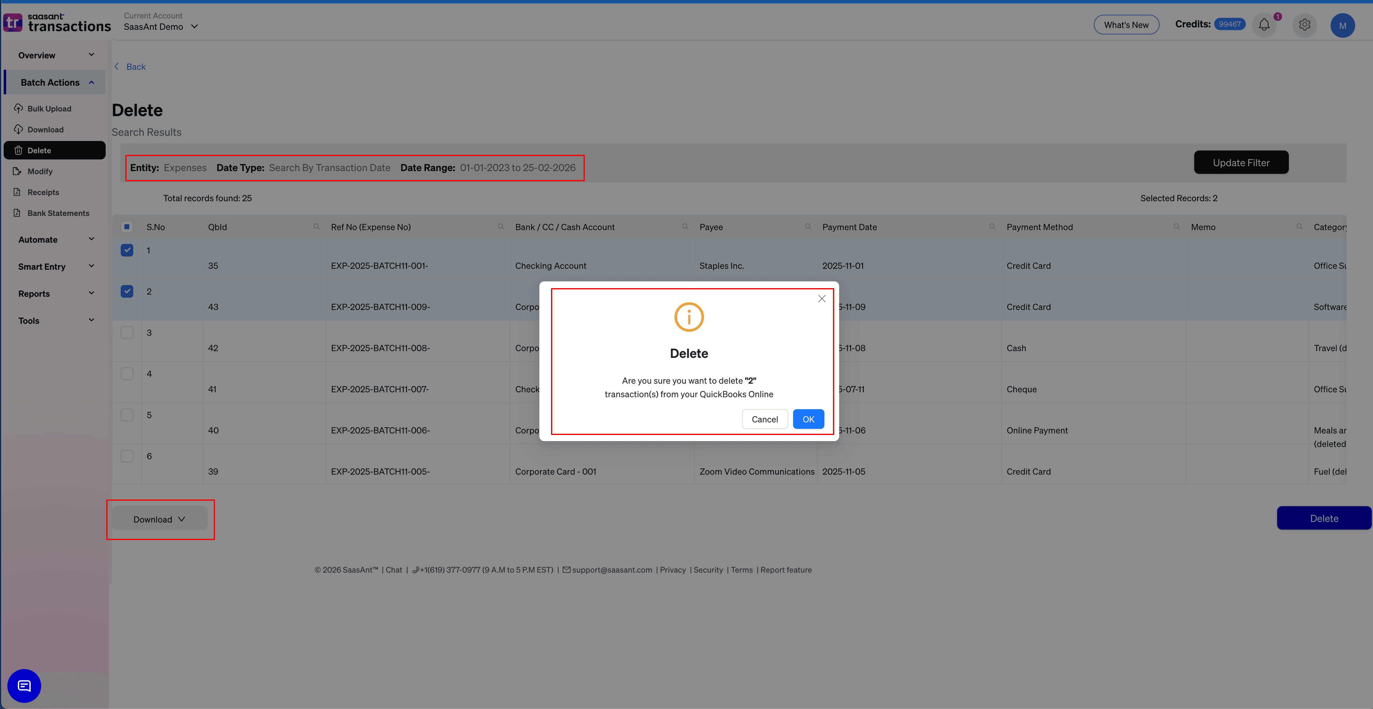 delete expenses confirm - saasant.png
