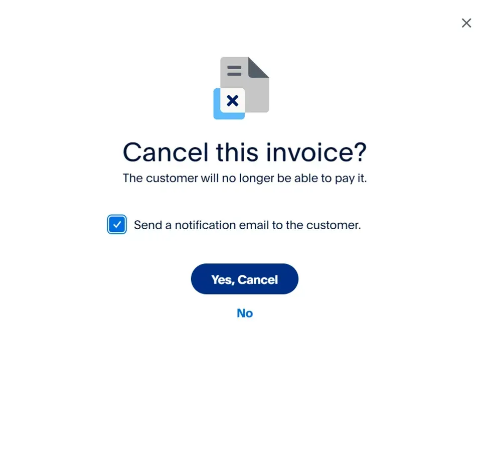 How to Cancel Invoice PayPal
