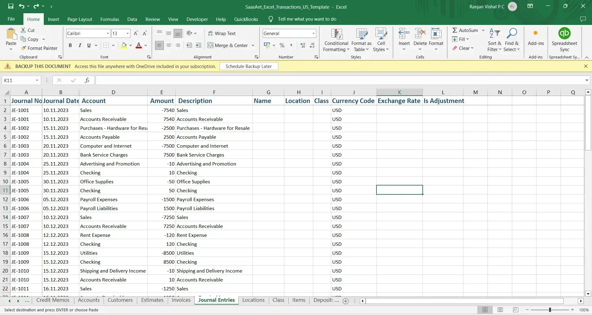 Import Journal Entries into QuickBooks Online: Step by Step Guide