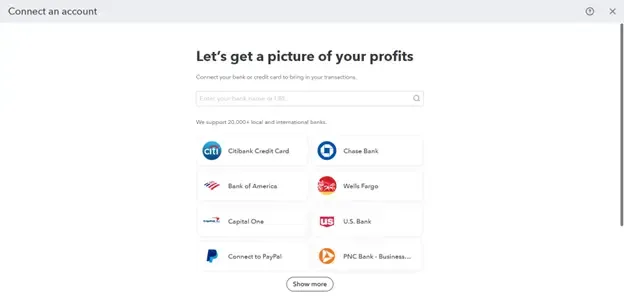 setup bank account post migration to quickbooks online.webp