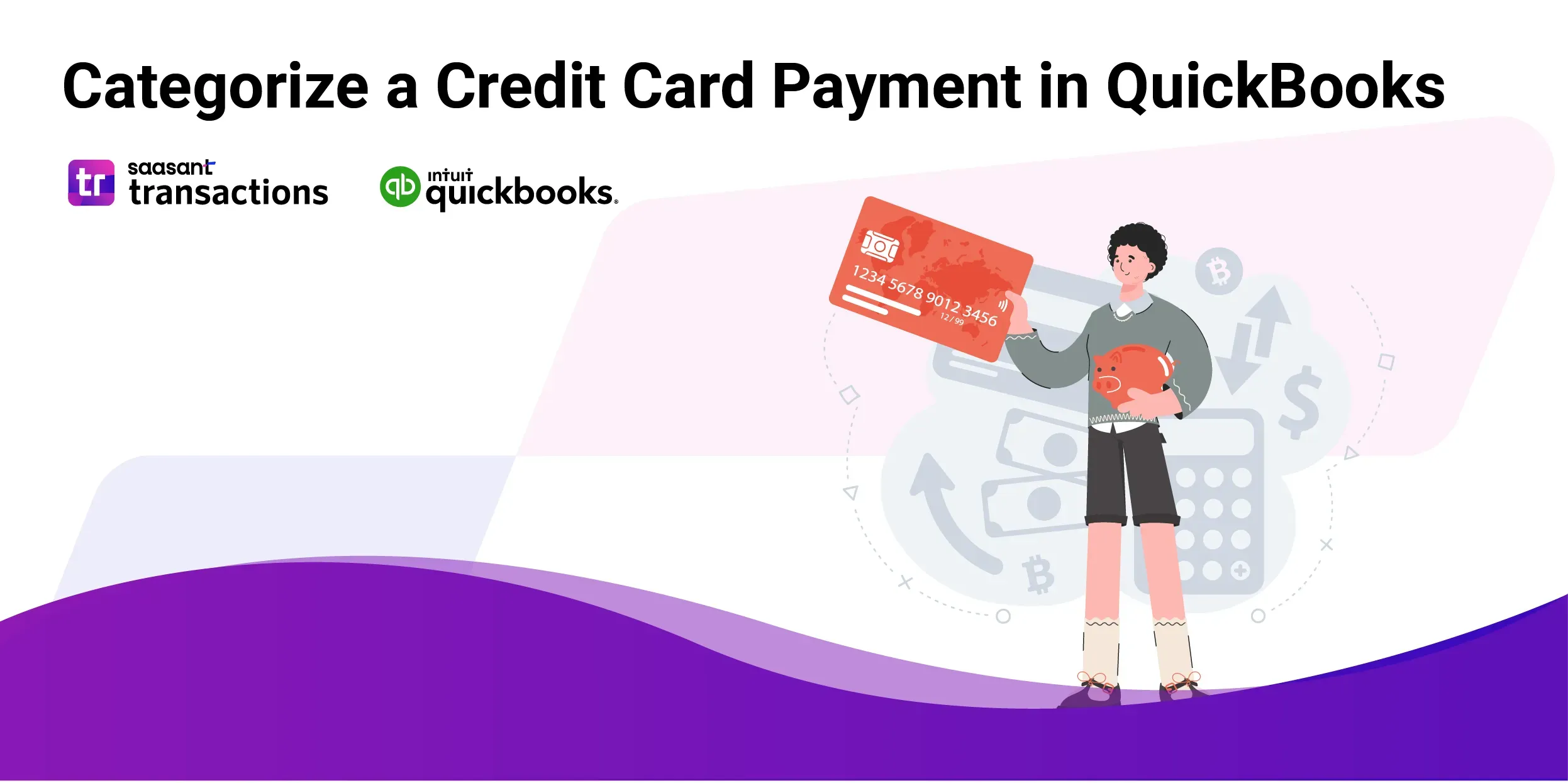 categorize credit card payments in quickbooks