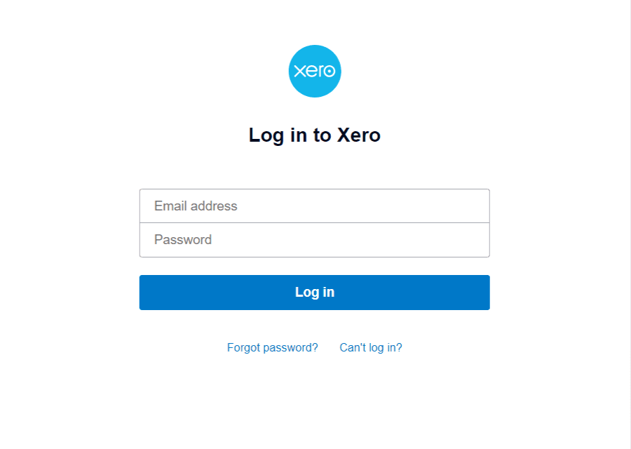 How do I reset my Xero account?